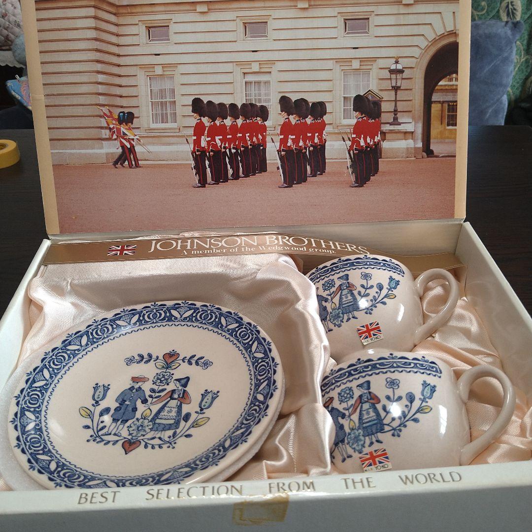 ♥最終価格♥JOHNSON BROTHERSジョンソンブラザーズ（ハートと花２客