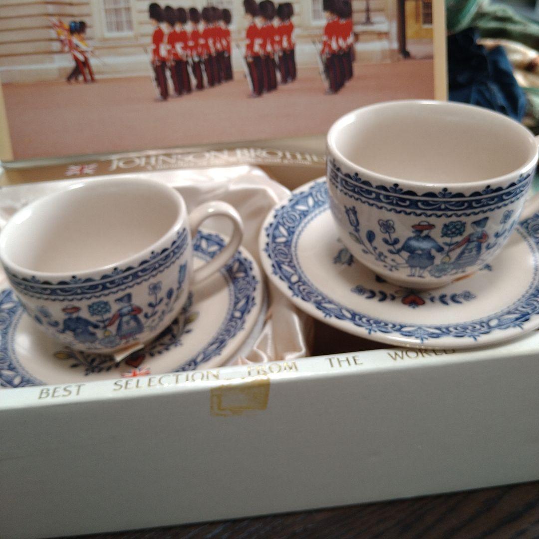 ♥最終価格♥JOHNSON BROTHERSジョンソンブラザーズ（ハートと花２客