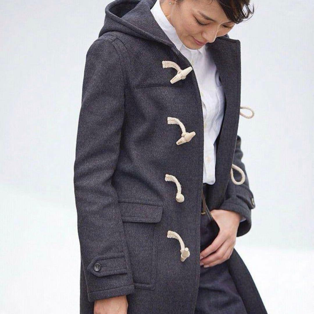 2点　SINME ダッフルコート　ナナミカ ストレッチツイルテーパードパンツ