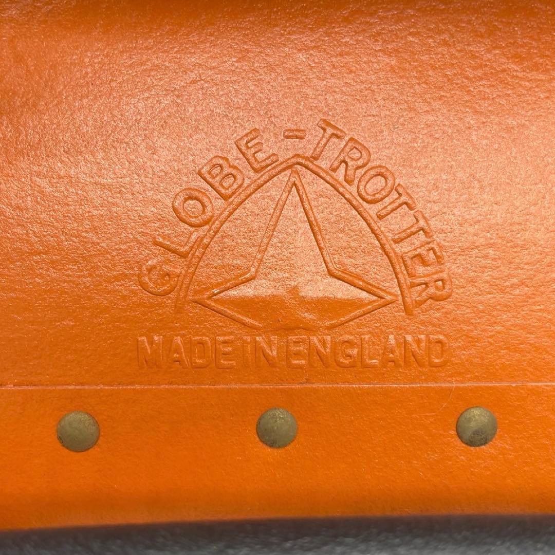 グローブトロッター キャリーケース センテナリー トラベル 2輪 ロゴ オレンジ