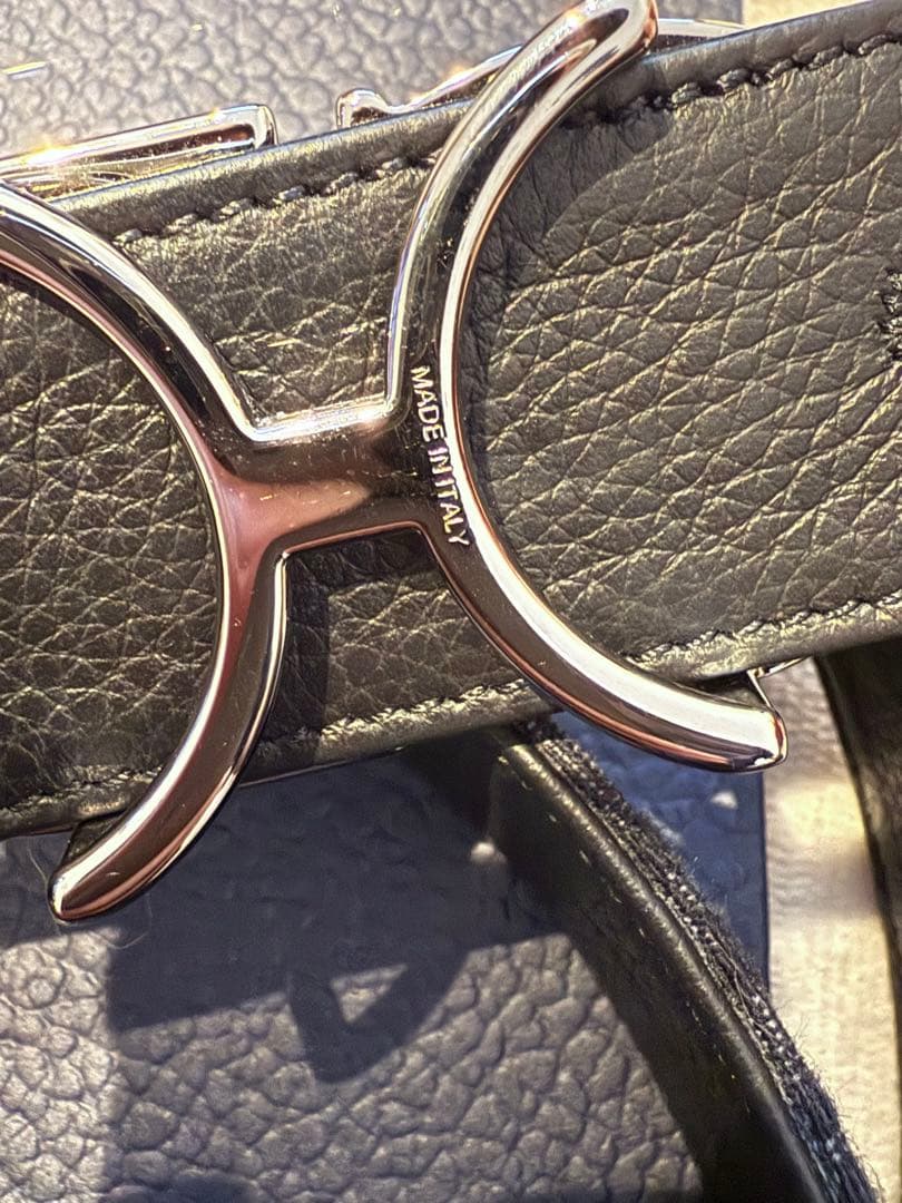 Dior CDロゴバックル ブラックベルト