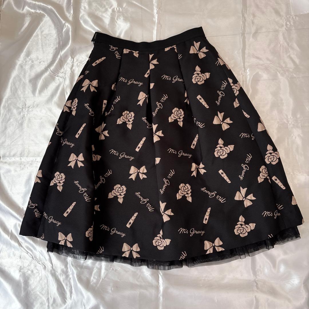 お値下げ❗️M'sグレイシーふんわりフレアースカート　ルネフォクシー