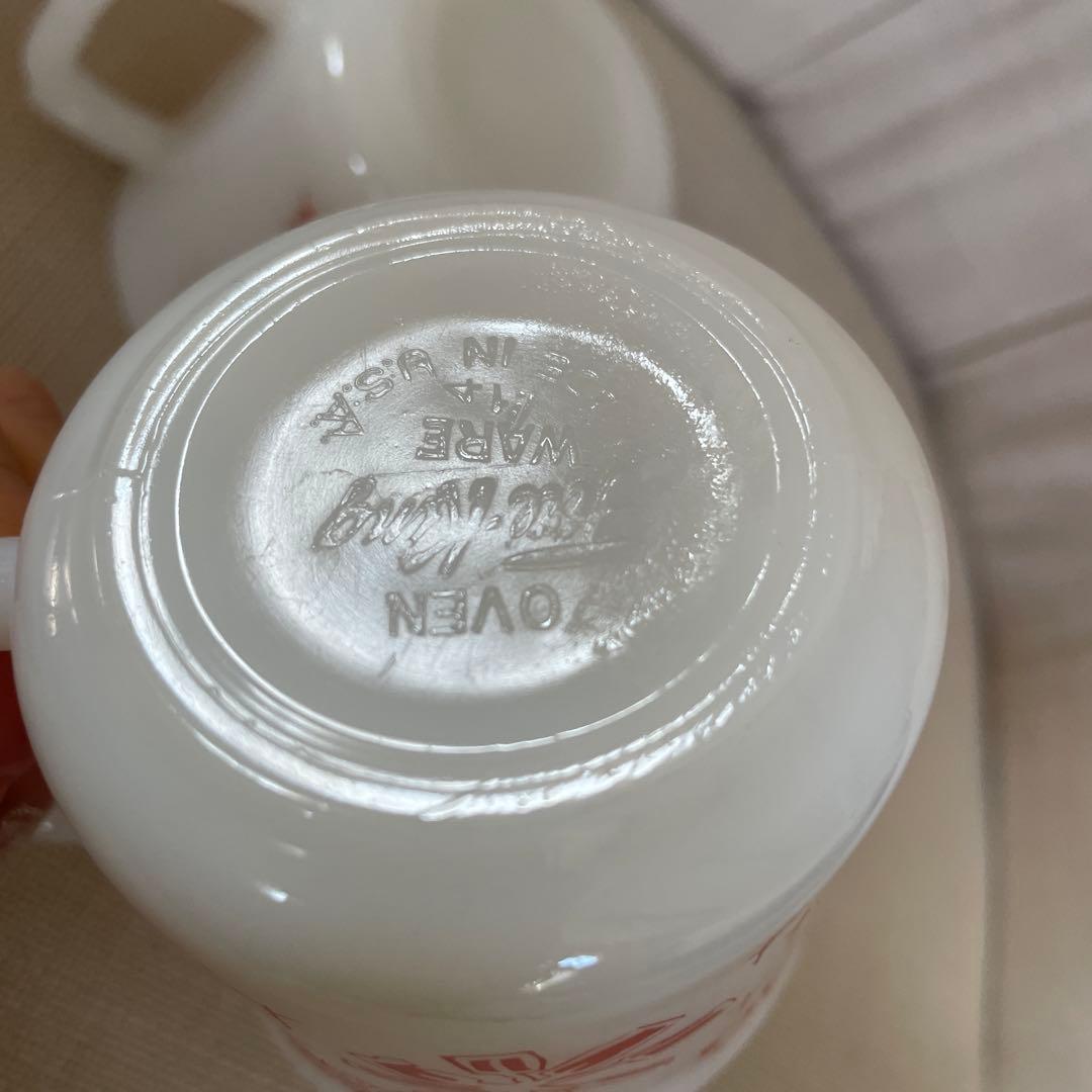 クリスマス ファイヤーキングEGG NOG マグカップセット