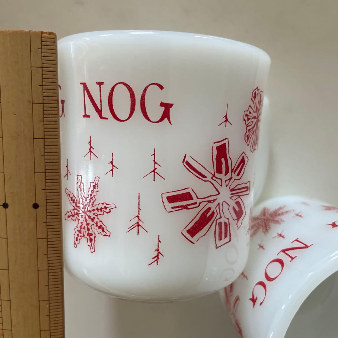 クリスマス ファイヤーキングEGG NOG マグカップセット