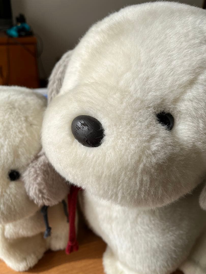 【R.】うめ吉　あやか　ぬいぐるみ　犬　レトロ　オリエンタルトーイ