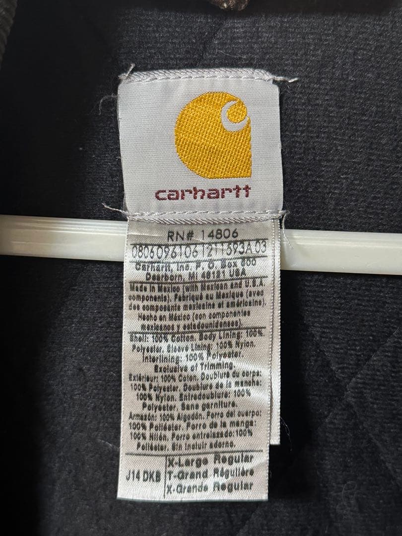 希少 Carhartt カーハートJ14 DKB サンタフェジャケット XL
