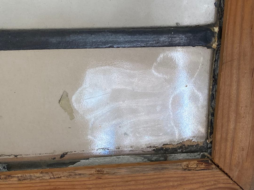 アンティーク　ステンドグラス