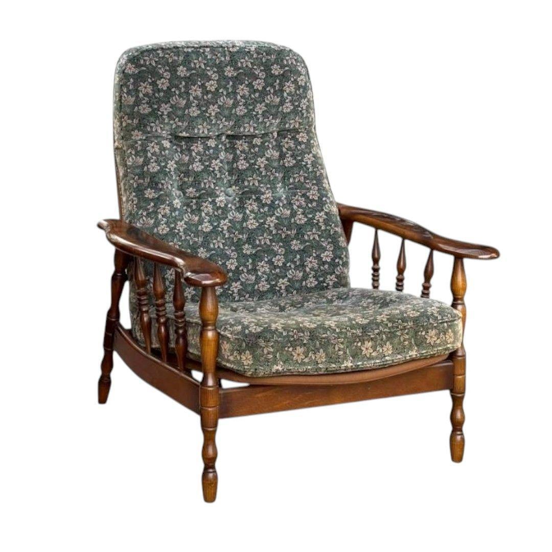 カリモク コロニアル リクライニングチェア