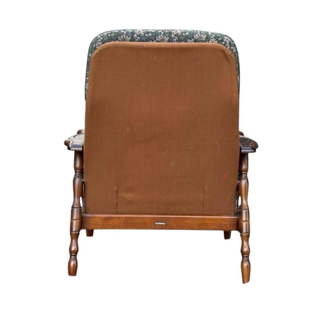 カリモク コロニアル リクライニングチェア