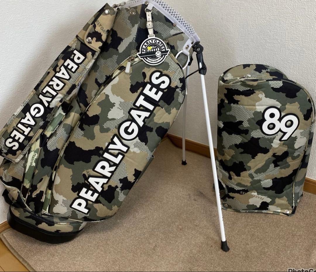 PEARLY GATES 迷彩柄 ゴルフバッグ PGM4G