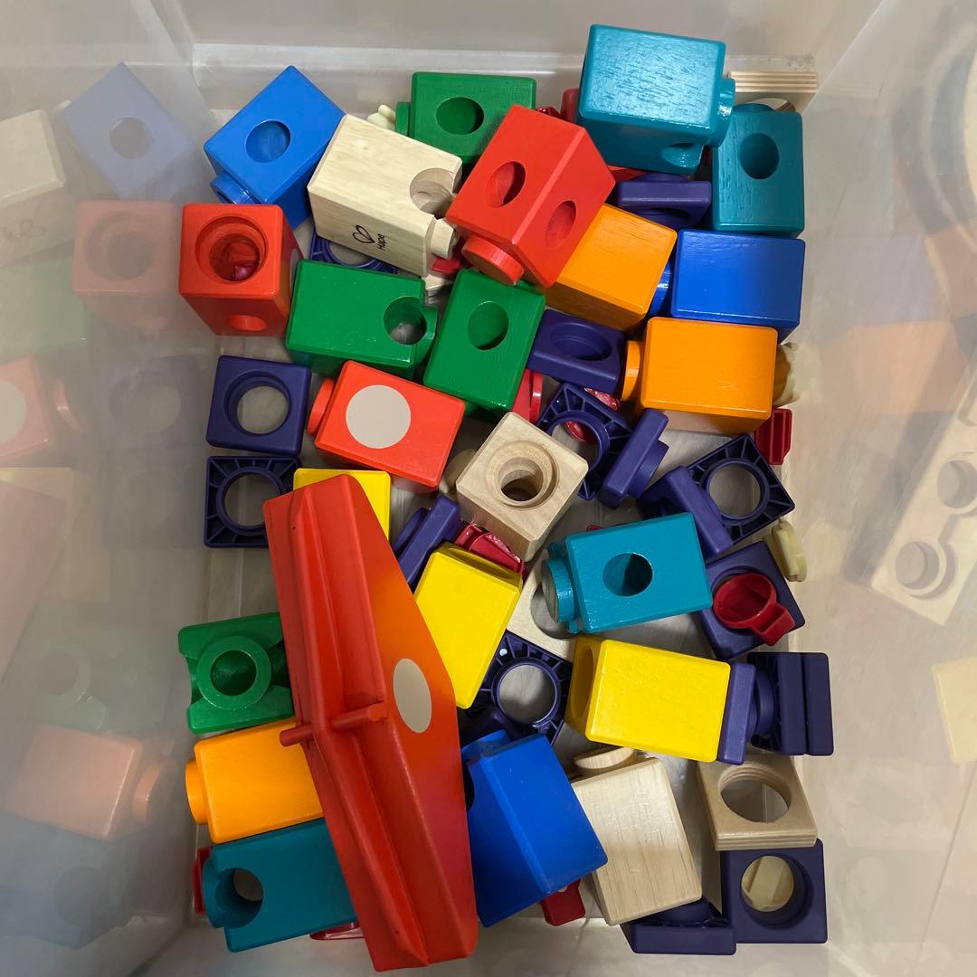 ボーネルンド　知育玩具　クアドリラ　ツイスト&レールセット