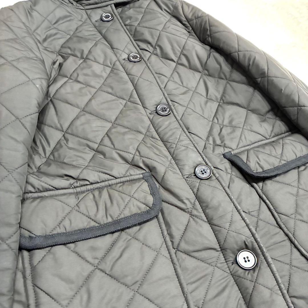 美品 希少 XL トラディショナルウェザーウェア キルティングコート ボア