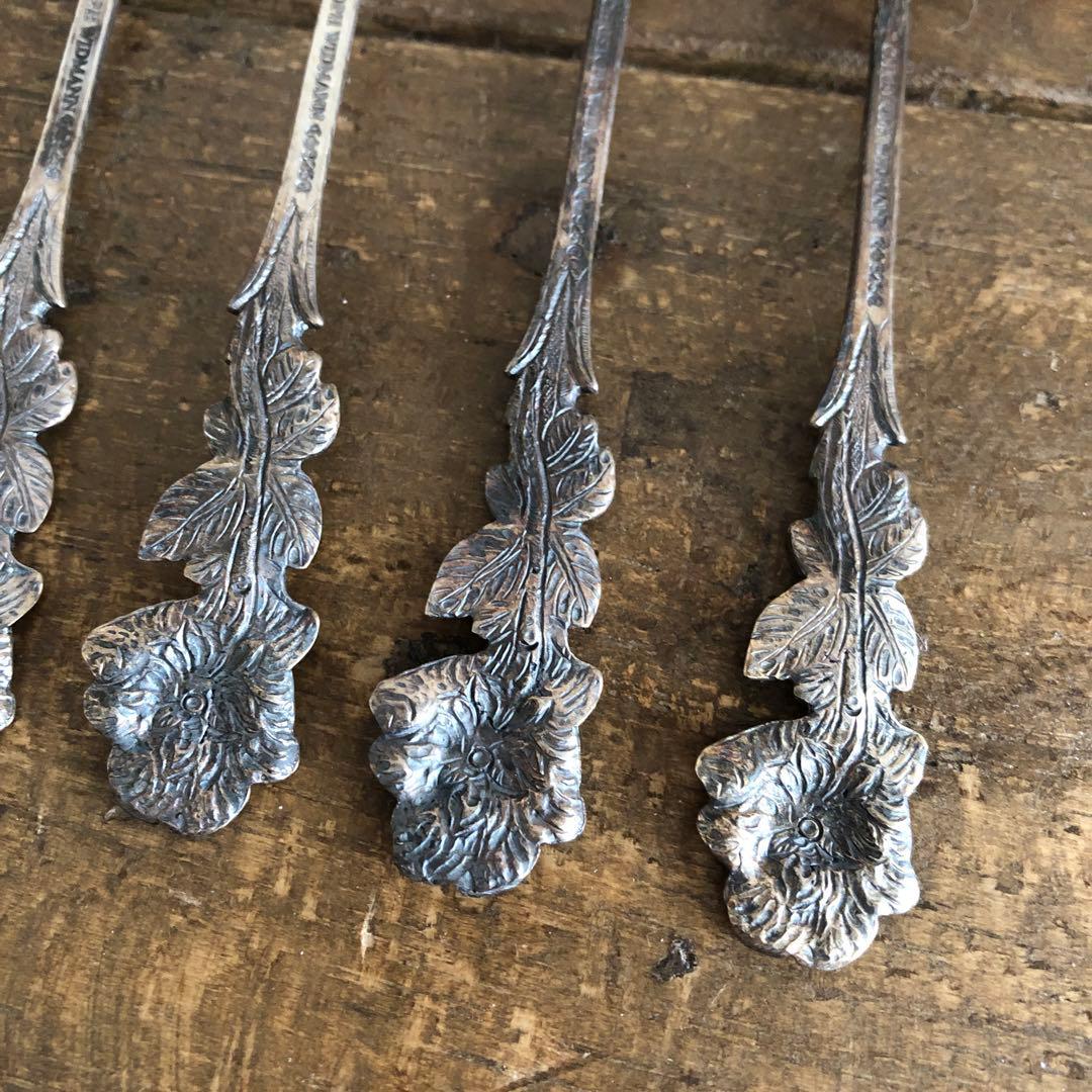 クリストフウィドマン　ヒルデスハイムローズ　スプーン6客　925シルバー　純銀製