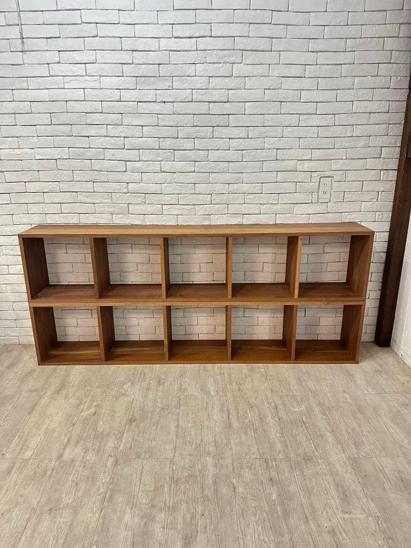 【東京都内23区配送無料】　無印　定価5万　スタッキング　シェルフ　2個セット