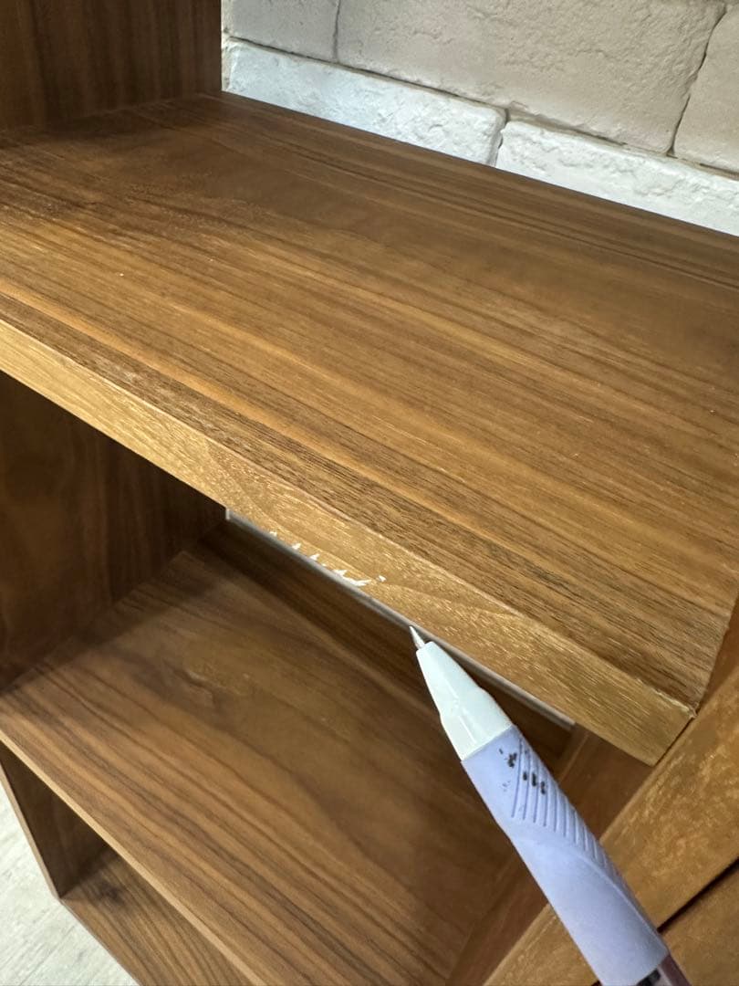 【東京都内23区配送無料】　無印　定価5万　スタッキング　シェルフ　2個セット