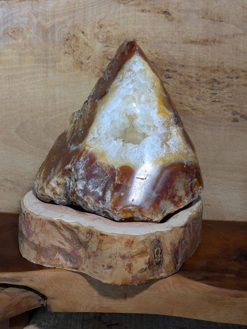 国産鉱物　花石瑪瑙　No.4　ビックサイズ！