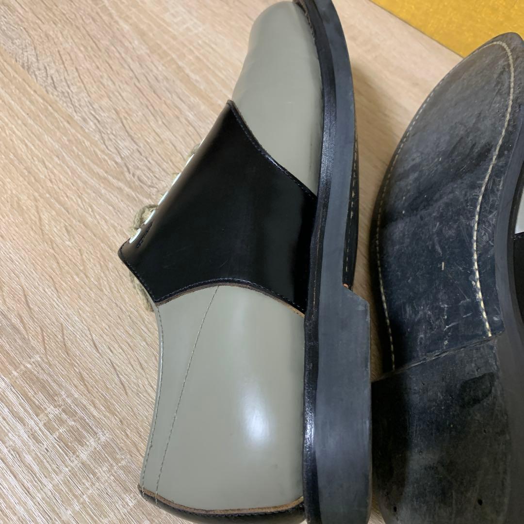 グラントさん専用 REGALサドルシューズ(25cm)グレー/ブラック)中古品