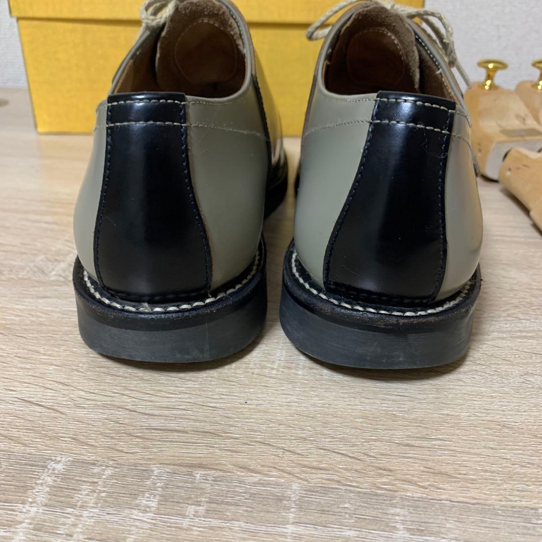 グラントさん専用 REGALサドルシューズ(25cm)グレー/ブラック)中古品