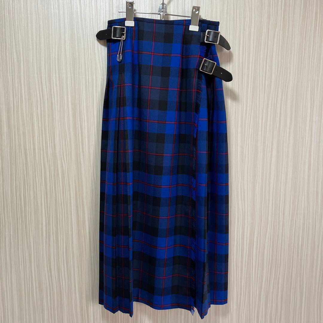 オニールオブダブリン ウールチェックスカート サイズ10