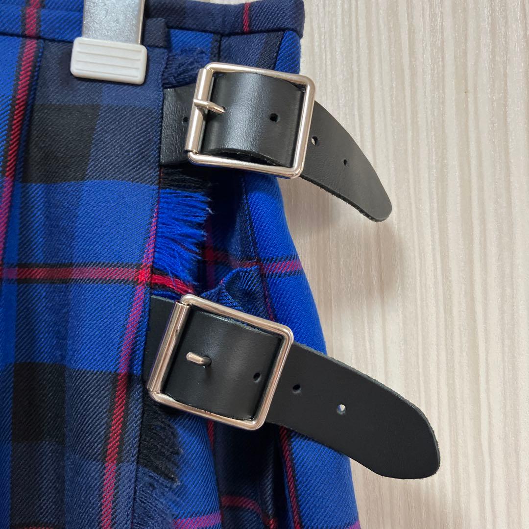 オニールオブダブリン ウールチェックスカート サイズ10