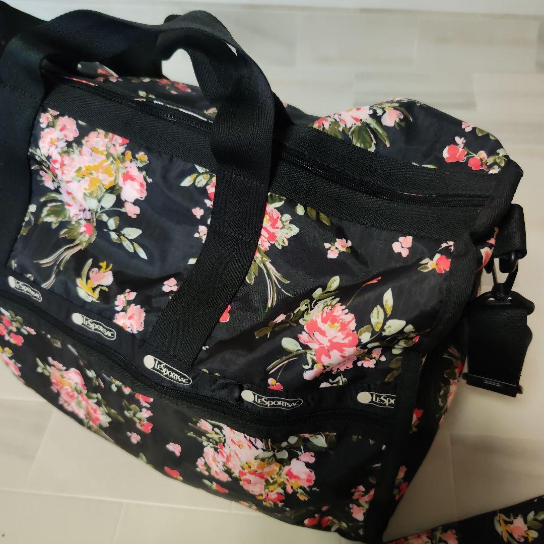 専用【美品】レスポートサック ラージウィークエンダー ガーデンローズボストン