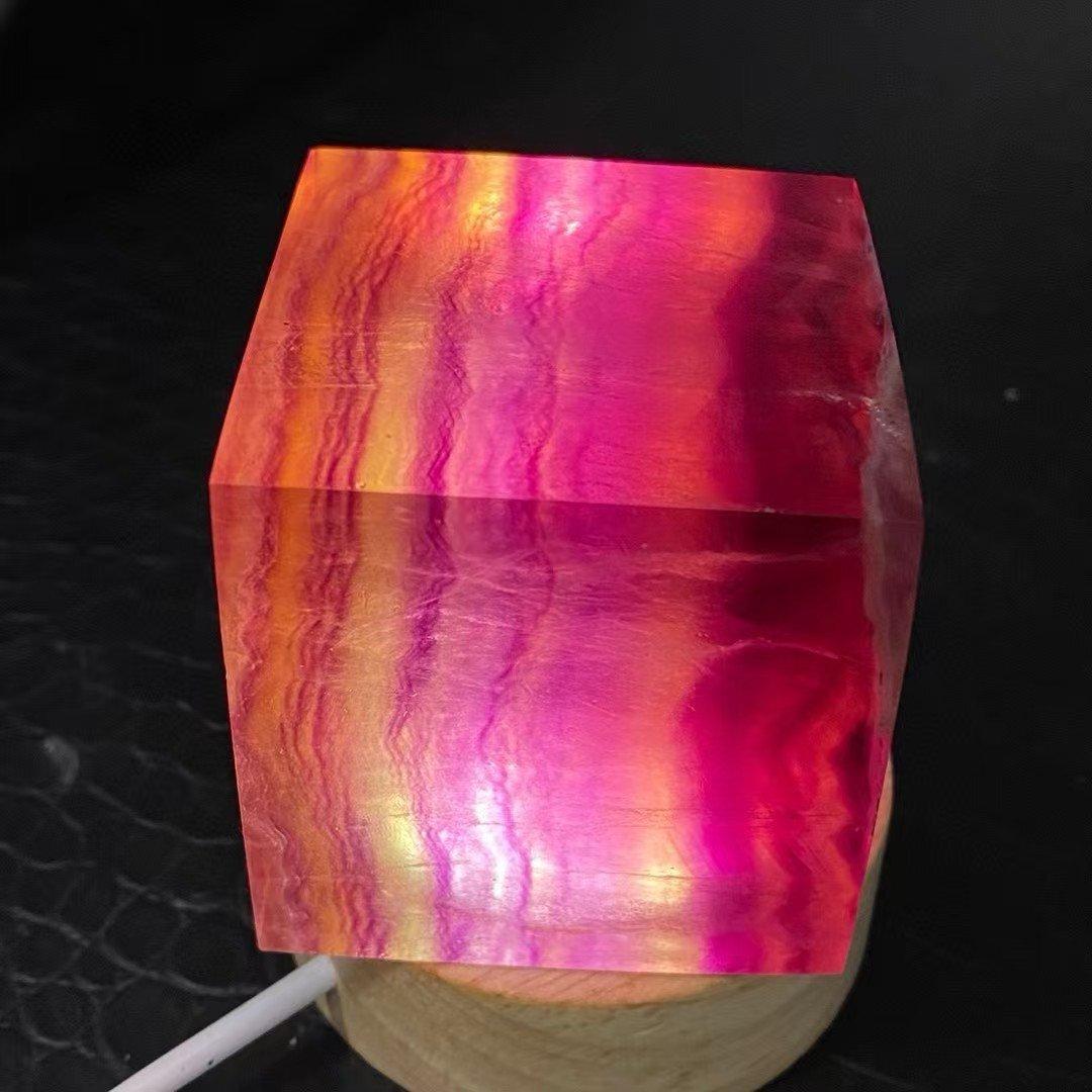 AAAAAA級天然フローライト原石B0105/YS/293/289A