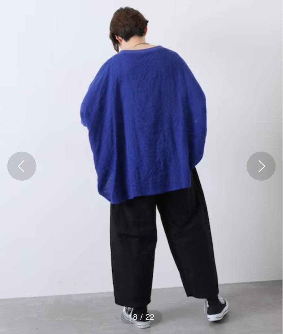 ★専用JOURNAL STANDARD LUXE 60リネンワッシャー ポンチョ