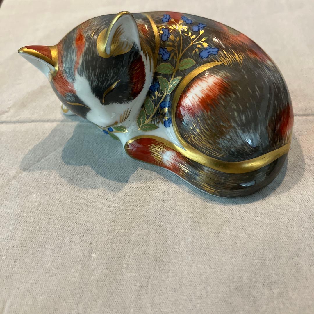 美品‼️ロイヤルクラウンダービーCatnip Kitten