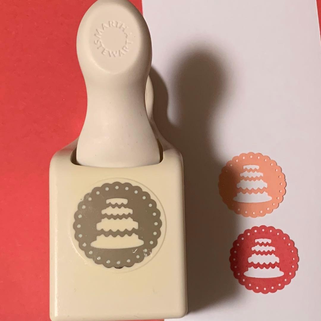 マーサスチュワート  スクラップブッキング　パンチ　ウェディングケーキ