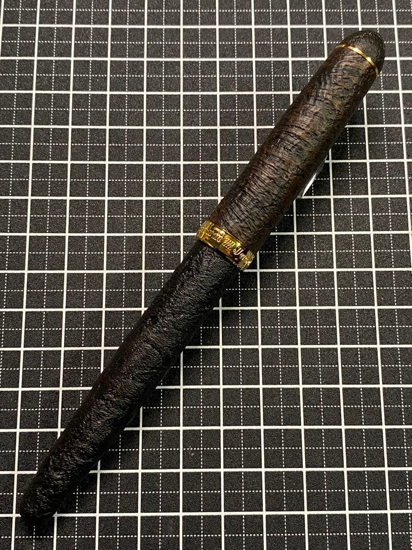 PLATINUM #3776 ブライヤーシェル　万年筆　字幅M