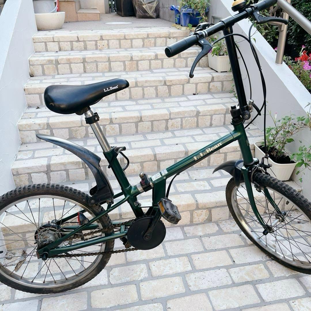 レア！　L.L.Bean エルエルビーン　折りたたみ自転車　20インチ　グリーン