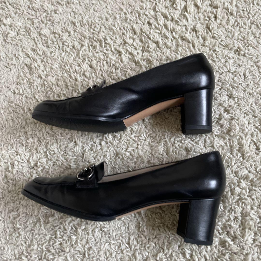 Ferragamo フェラガモ レザー パンプス　ローファー型 ガンチーニ