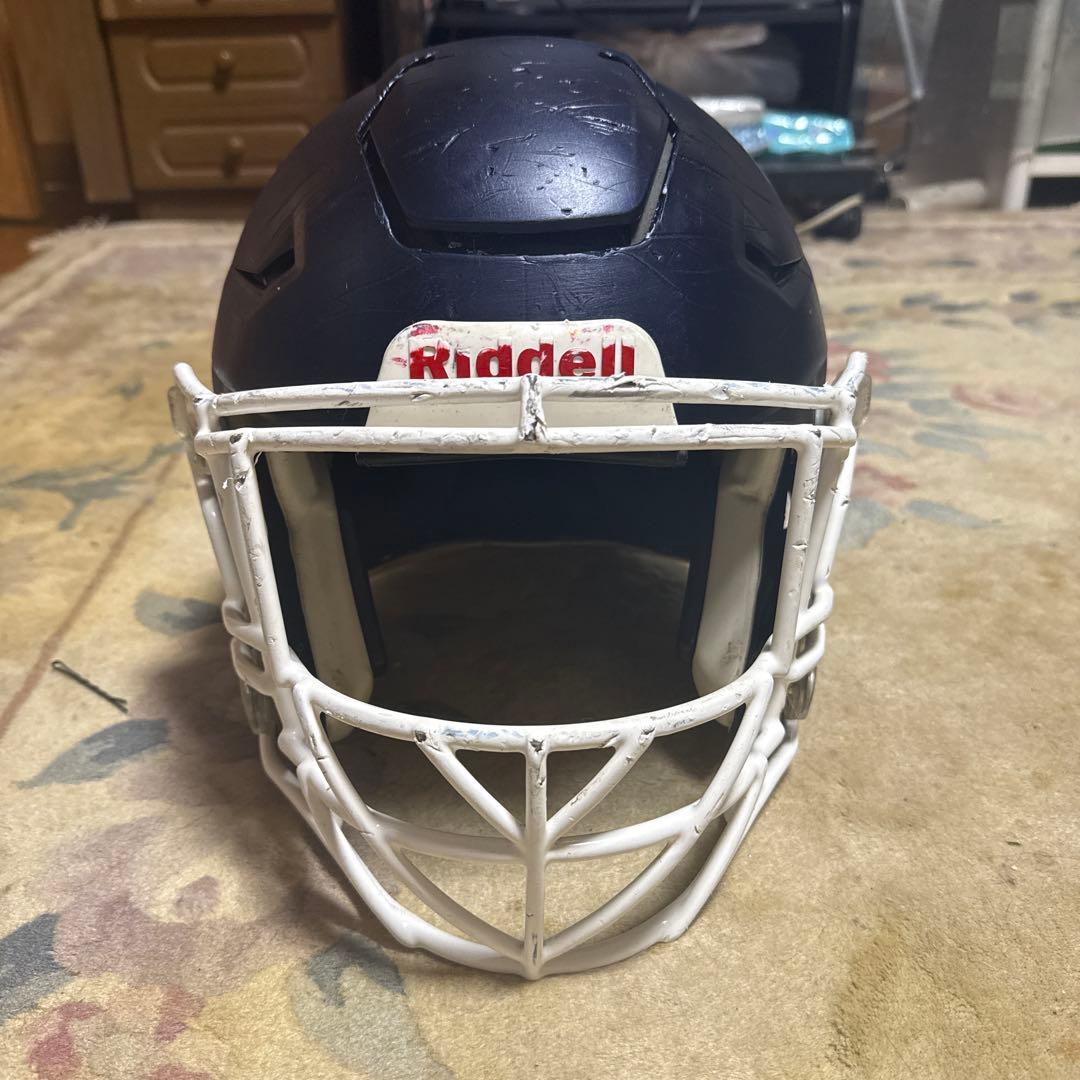 アメリカンフットボール ヘルメット スピードフレックス M チンストラップ付き