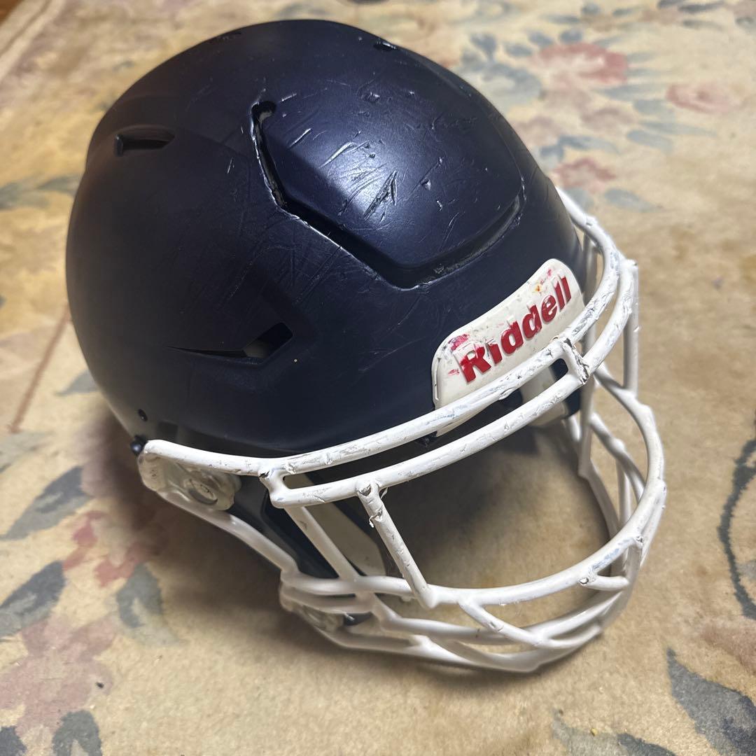 アメリカンフットボール ヘルメット スピードフレックス M チンストラップ付き