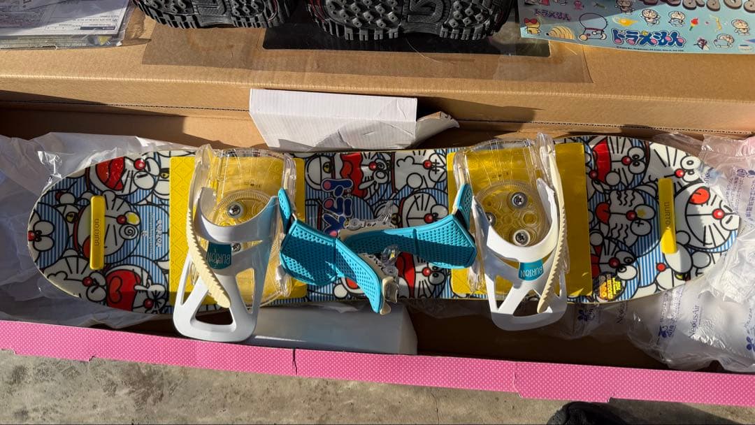 スノーボードセット　バートン　80cm ブーツ18.5cm ドラえもん