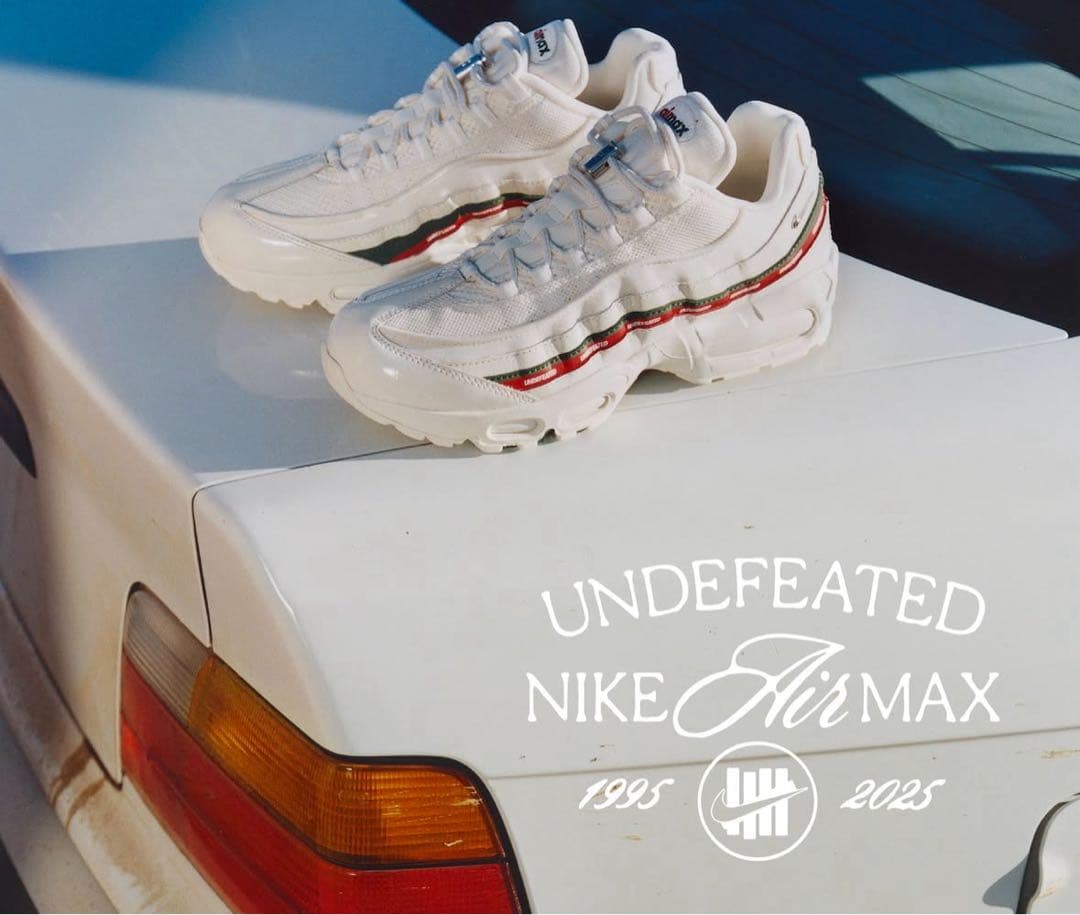 【暁橋様】UNDEFEATED Air Max 95 ホワイト