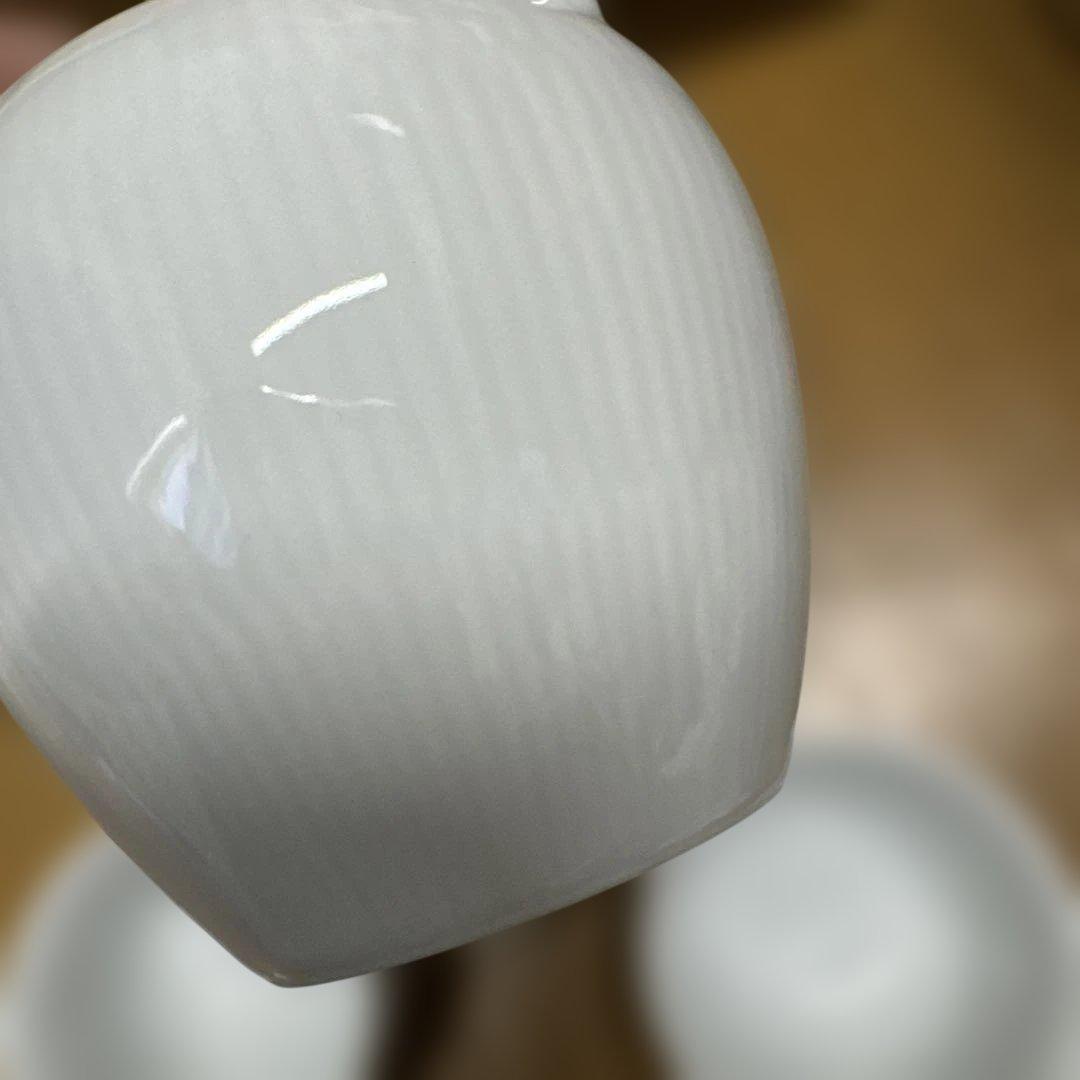 ロイヤルコペンハーゲン プリンセス 急須&ブルーパルメッテ 湯呑&茶托（小皿）