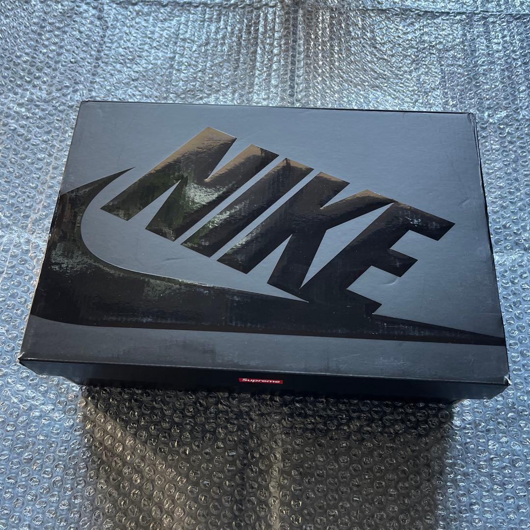 靴 NIKE AIR FORCE 1 LOW SUPREME BLACK US10