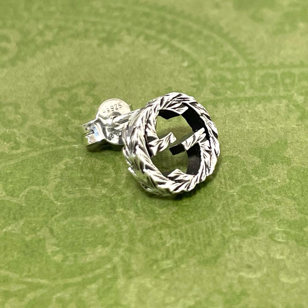 【極美品】グッチ　インターロッキングGピアス片耳 アラベスク　メンズ/レディース