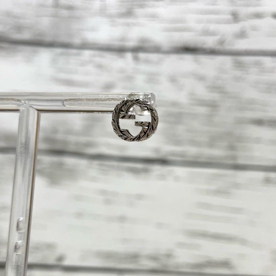 【極美品】グッチ　インターロッキングGピアス片耳 アラベスク　メンズ/レディース