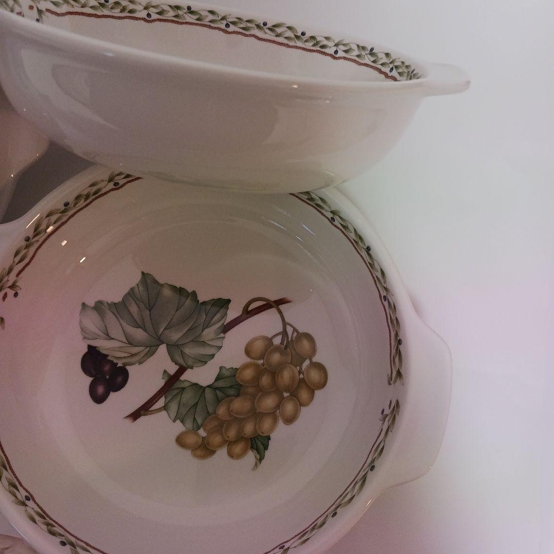 【レア】NORITAKE ノリタケ　ロイヤルオーチャード　葡萄　グラタン皿