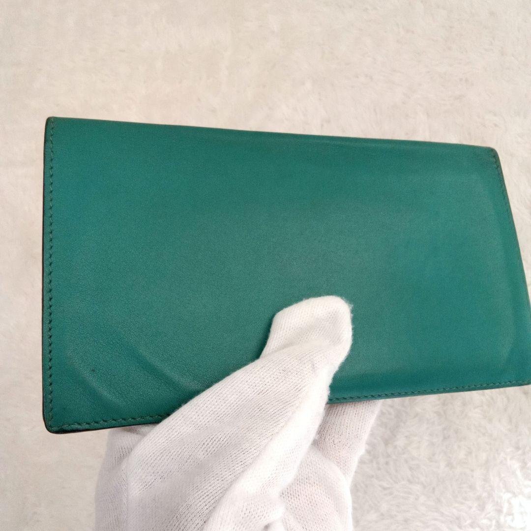 HERMES エルメス MC2 フレミング シルクイン □X刻印 グリーン