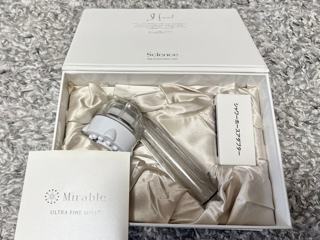 【新品未使用】Mirable ウルトラファインミスト シャワーヘッド