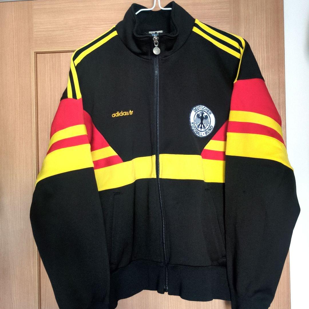 西ドイツ　代表　サッカー　ジャージ　ビンテージ　デサント　アディダス　ワッペン