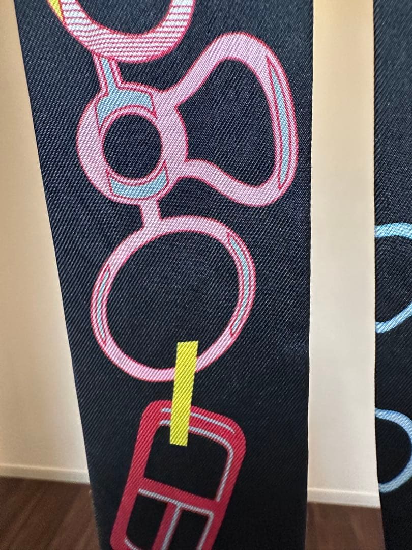 エルメス　ツイリー　ブラック