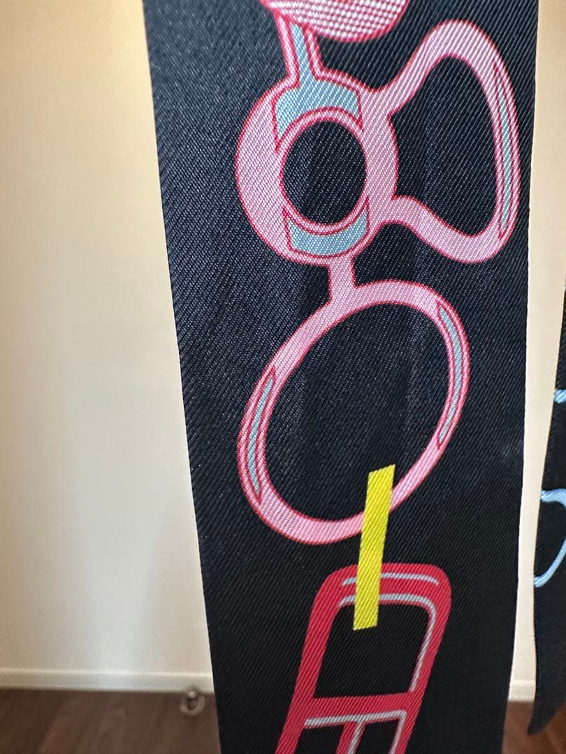 エルメス　ツイリー　ブラック