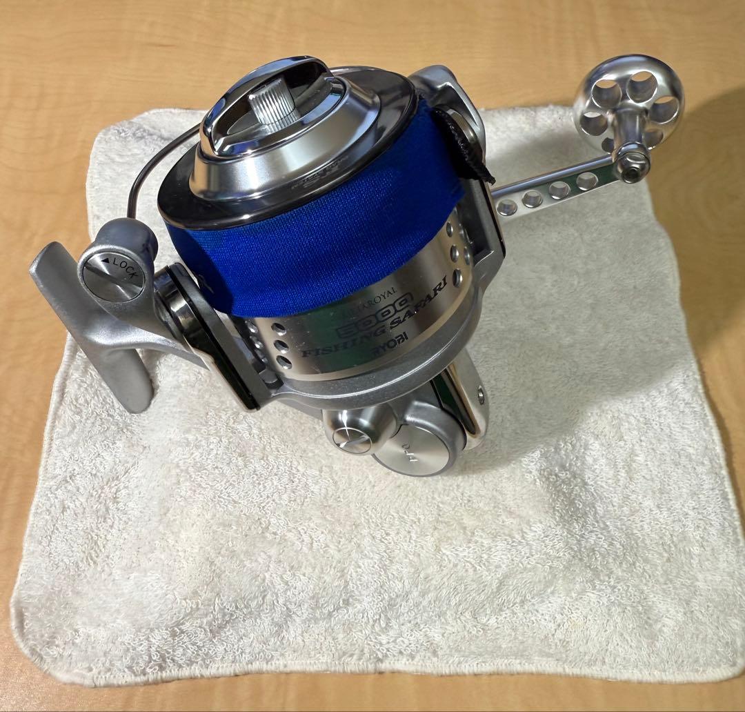 リョービ FISHING Safari 5000（替スプール・パワーハンドル付）