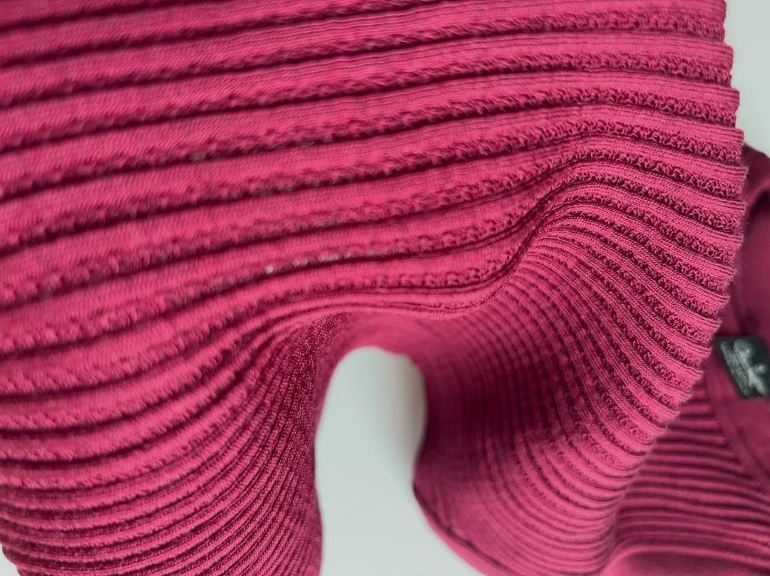 M（３）☆Oscalitoオスカリート　ノースリーブトップ　　シルク混　ウール