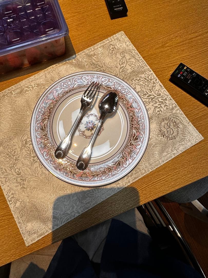 クリストフル ヴァンドーム　カトラリー24本セット 箱付　アンティーク