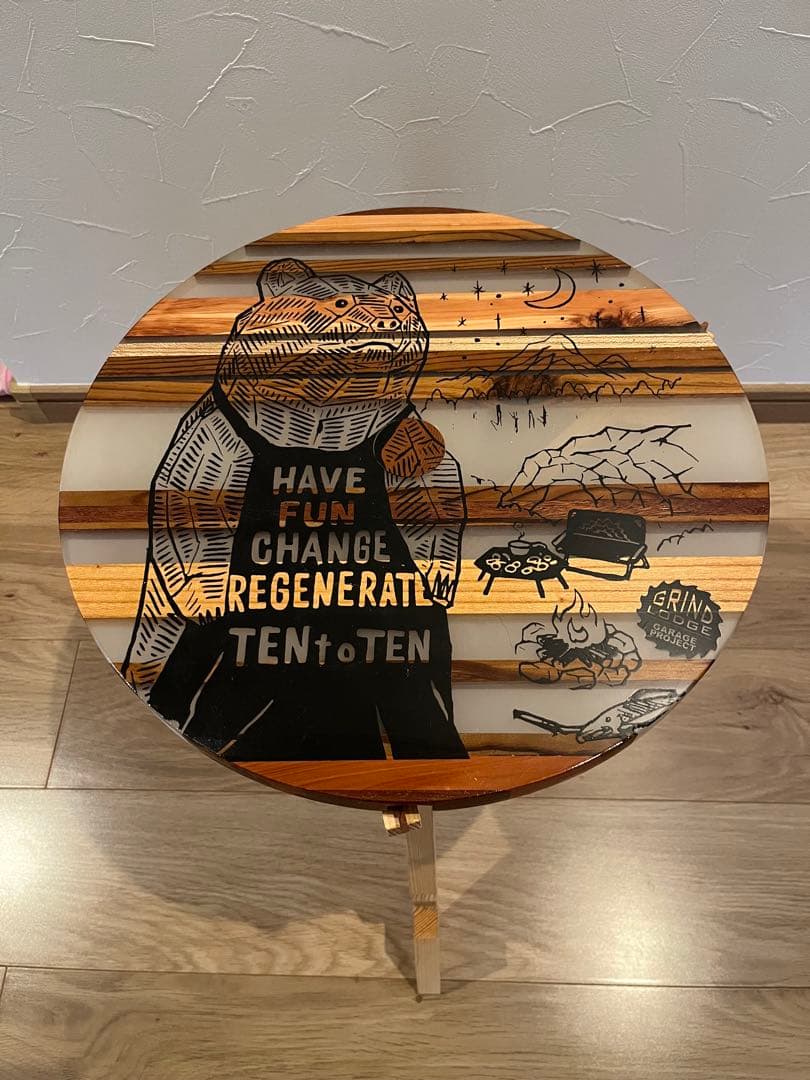 テーブル・チェア・ハンモック KI-NO Aa SIDETABLE TENt o TEN Grindlodge